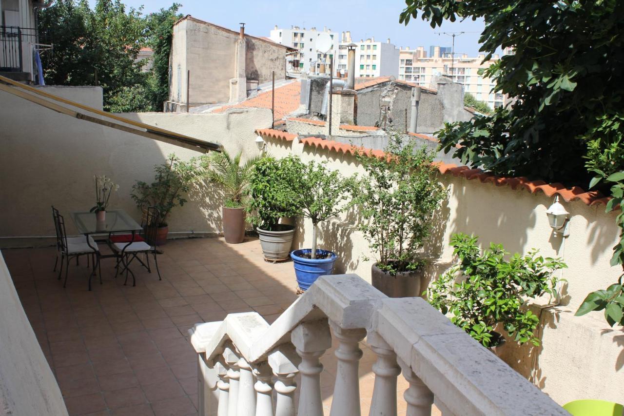 Maison 3 chambres gde terrasse proche vieux port et sncf Marseille Extérieur photo