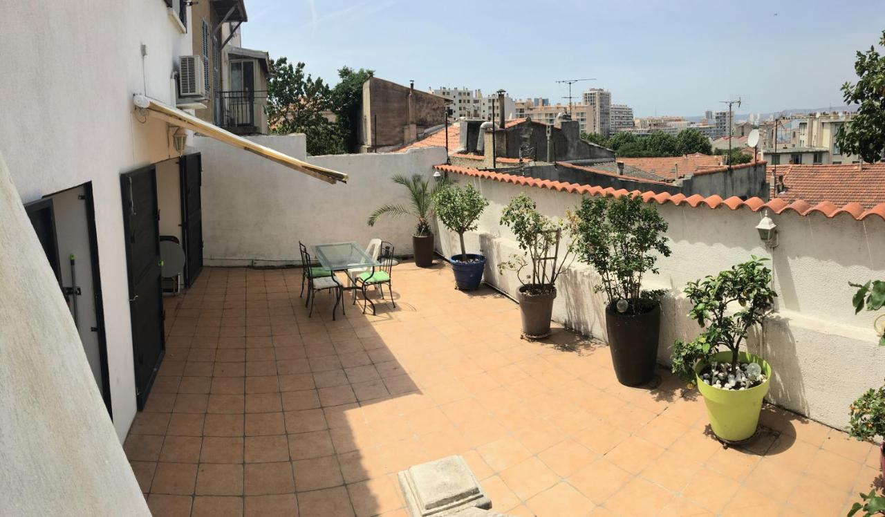Maison 3 chambres gde terrasse proche vieux port et sncf Marseille Extérieur photo