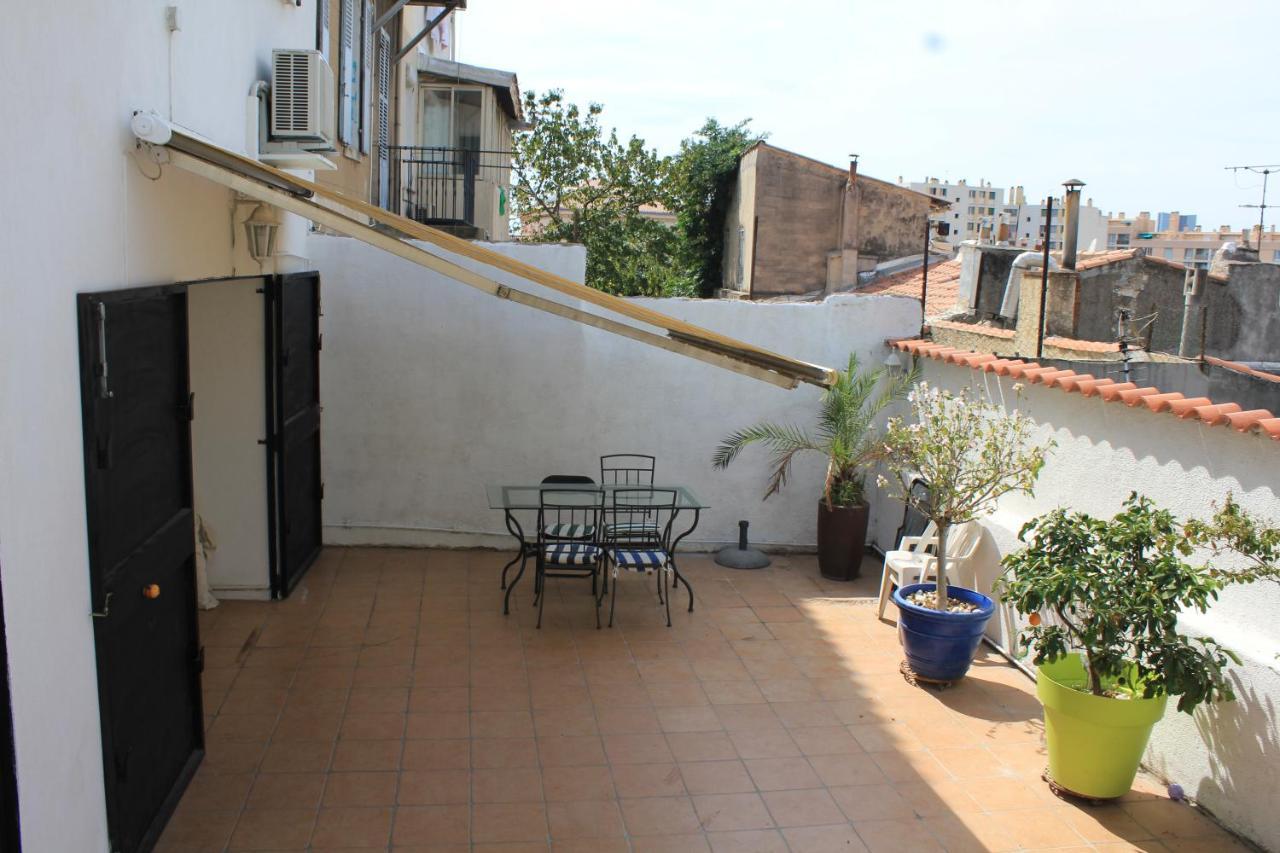 Maison 3 chambres gde terrasse proche vieux port et sncf Marseille Extérieur photo
